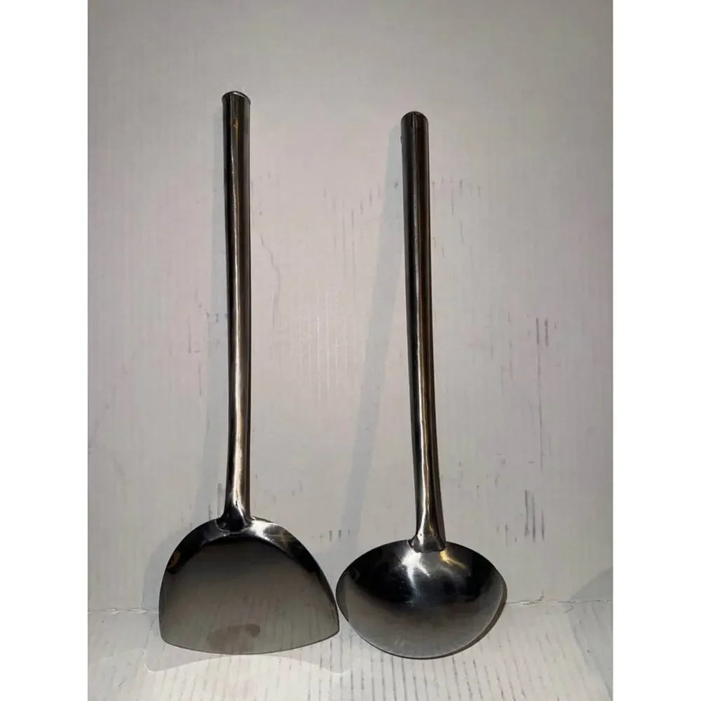 Large Stainless Steel Wok set, 12